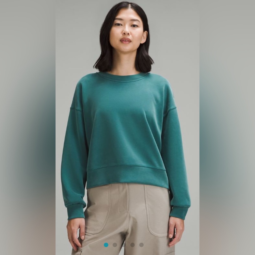 Lululemon Softstreme Perfectly Oversized Cropped Crew